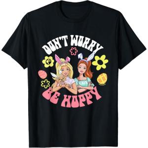 imageBarbie  Dont Worry be Hoppy TShirtBlack