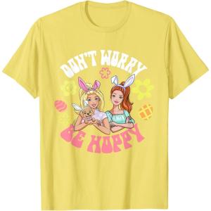 imageBarbie  Dont Worry be Hoppy TShirtLemon Yellow