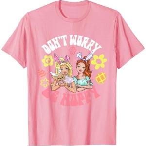 imageBarbie  Dont Worry be Hoppy TShirtPink