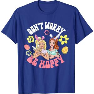 imageBarbie  Dont Worry be Hoppy TShirtRoyal Blue