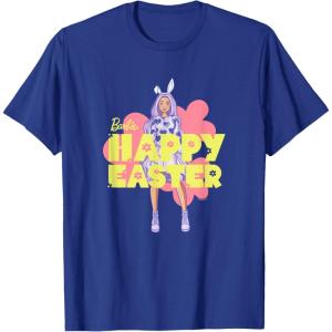 imageBarbie  Happy Easter TShirtRoyal Blue