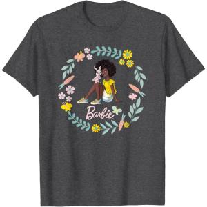 imageBarbie  Hello Spring TShirtDark Heather Grey