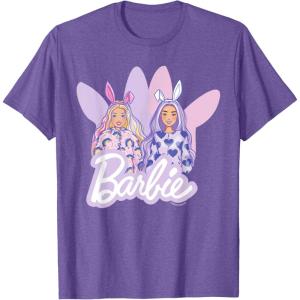 imageBarbie  Hoppy Easter TShirtPurple Heather