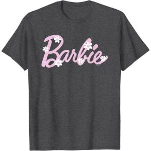 imageBarbie  Spring Logo TShirtDark Heather Grey