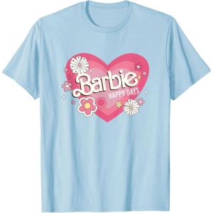 imageBarbie Heart Happy Days TShirtBaby Blue