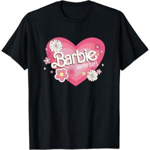 imageBarbie Heart Happy Days TShirtBlack