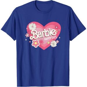 imageBarbie Heart Happy Days TShirtRoyal Blue