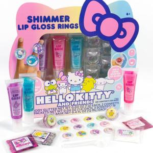 imageHorizon Group USA Barbie Sweet Shop Lip Gloss Making Kit Makes 12 Barbie Accessories Barbie Lip Glosses ampamp Keychains Arts and Crafts kit for Kids Ages 6 Gifts for 6 Year Old GirlHello Kitty Lip Gloss