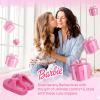 imageBarbie Extra Cozy Fuzzy House Slippers SlipOn Girls slipperHot Pink