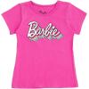 imageBarbie Girls 2 Pack Adaptive TShirts Sensory Friendly Little Kid Sizes 478Pink