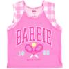 imageBarbie Girls Tank Top and Pleated Skort Outfit Set Little Kid to Big KidCheckered Pink