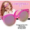 imageBarbie Kids Girls Sunglasses  Stylish Comfortable ampamp Durable UVProtection Barbie Sunglasses  Officially Licensed ProductPink