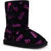imageEMU Australia Kids Barbie Wallaby Print Lo Deluxe Wool EMU BootsBlack