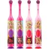 imageGUM Barbie Kids Battery Power Electric Toothbrush with Suction Cup Base for Home or Travel Oral Health and Dental Plaque Removal Ages 3 1ct4Pk1 Count Pack of 4