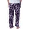 imageMattel Womens Barbie Logo All Over Print Loungewear Sleep Pajama Pants