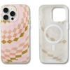 imageSonix x Barbie Phone Case for iPhone 15 Pro  Compatible with MagSafe  10ft Drop Tested  Golden HourCheckered Neutrals