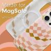 imageSonix x Barbie Phone Case for iPhone 15 Pro  Compatible with MagSafe  10ft Drop Tested  Golden HourCheckered Neutrals