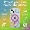 imageSonix x Barbie Phone Case for iPhone 15 Pro  Compatible with MagSafe  10ft Drop Tested  Golden HourGlitter Smiley