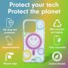 imageSonix x Barbie Phone Case for iPhone 15 Pro  Compatible with MagSafe  10ft Drop Tested  Golden HourGlitter Smiley
