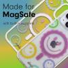 imageSonix x Barbie Phone Case for iPhone 15 Pro  Compatible with MagSafe  10ft Drop Tested  Golden HourGlitter Smiley