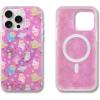 imageSonix x Barbie Phone Case for iPhone 15 Pro  Compatible with MagSafe  10ft Drop Tested  Golden HourHello Kitty  Friends Ice Cream Parlor