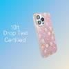 imageSonix x Barbie Phone Case for iPhone 15 Pro  Compatible with MagSafe  10ft Drop Tested  Golden HourHello Kitty  Friends Latte Bears