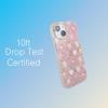 imageSonix x Barbie Phone Case for iPhone 15 Pro  Compatible with MagSafe  10ft Drop Tested  Golden HourHello Kitty  Friends Latte Bears