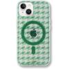 imageSonix x Barbie Phone Case for iPhone 15 Pro  Compatible with MagSafe  10ft Drop Tested  Golden HourHoundstooth