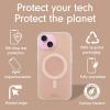 imageSonix x Barbie Phone Case for iPhone 15 Pro  Compatible with MagSafe  10ft Drop Tested  Golden HourJelly Apricot