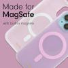 imageSonix x Barbie Phone Case for iPhone 15 Pro  Compatible with MagSafe  10ft Drop Tested  Golden HourJelly Pink