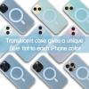 imageSonix x Barbie Phone Case for iPhone 15 Pro  Compatible with MagSafe  10ft Drop Tested  Golden HourJelly Sky Blue