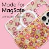 imageSonix x Barbie Phone Case for iPhone 15 Pro  Compatible with MagSafe  10ft Drop Tested  Golden HourRetro Flower Barbie