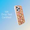 imageSonix x Barbie Phone Case for iPhone 15 Pro  Compatible with MagSafe  10ft Drop Tested  Golden HourRetro Flower Barbie