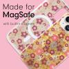 imageSonix x Barbie Phone Case for iPhone 15 Pro  Compatible with MagSafe  10ft Drop Tested  Golden HourRetro Flower Barbie