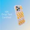 imageSonix x Barbie Phone Case for iPhone 15 Pro  Compatible with MagSafe  10ft Drop Tested  Golden HourRetro Stripe