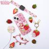 imageSonix x Barbie Phone Case for iPhone 15 Pro  Compatible with MagSafe  10ft Drop Tested  Golden HourStrawberry Shortcake Vintage