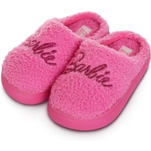 imageBarbie Extra Cozy Fuzzy House Slippers SlipOn Girls slipperHot Pink