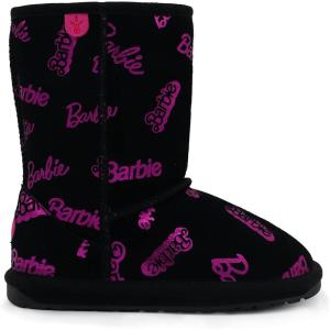 imageEMU Australia Kids Barbie Wallaby Print Lo Deluxe Wool EMU BootsBlack