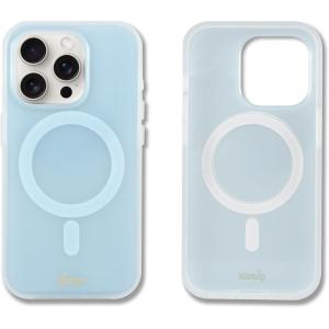 imageSonix x Barbie Phone Case for iPhone 15 Pro  Compatible with MagSafe  10ft Drop Tested  Golden HourJelly Sky Blue