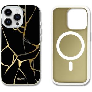 imageSonix x Barbie Phone Case for iPhone 15 Pro  Compatible with MagSafe  10ft Drop Tested  Golden HourKintsugi