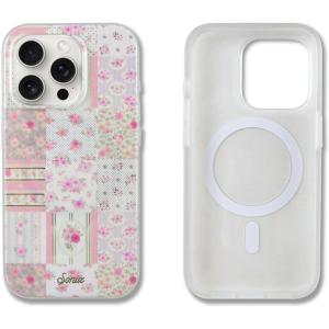 imageSonix x Barbie Phone Case for iPhone 15 Pro  Compatible with MagSafe  10ft Drop Tested  Golden HourPatchwork Cottage