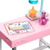 imageBarbie Chelsea Can Be Doll ampamp Playset Brunette Scientist Small Doll with Toy Chemistry Lab Table ampamp STEMThemed Accessories