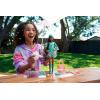 imageBarbie Color Reveal Sunshine and Sprinkles Doll ampamp Accessories with 25 Surprises Ice Cream Theme Including WaterShower Umbrella ampamp Color Change