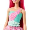 imageBarbie Dreamtopia Royal Fashion Doll with DarkPink Hair ampamp Sparkly Bodice Wearing Removable Skirt Shoes ampamp Headband AccessoryDark Pink