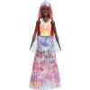 imageBarbie Dreamtopia Royal Fashion Doll with LightPink Hair ampamp Sparkly Bodice Wearing Removable Skirt Shoes ampamp Headband AccessoryMulticolor