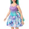 imageBarbie Dreamtopia Unicorn Fashion Doll with Blue ampamp Purple Hair Wesring Removable Skirt ampamp Accessories Including Pink Unicorn Headband ampamp TailTurquoise