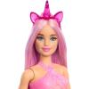 imageBarbie Dreamtopia Unicorn Fashion Doll with Blue ampamp Purple Hair Wesring Removable Skirt ampamp Accessories Including Pink Unicorn Headband ampamp TailPink