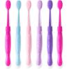 imageBrush Buddies 6 Pack Barbie Toothbrushes for Kids Childrens Toothbrushes Soft Bristle Toothbrushes for Kids6 Count Pack of 1