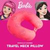 imageFUL Barbie Neck Pillow Memory Foam Travel Accessories for Airplane Car and Office Comfortable and Breathable Pink