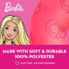 imageFUL Barbie Neck Pillow Memory Foam Travel Accessories for Airplane Car and Office Comfortable and Breathable Pink